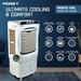 Foxsky Frosta 100 L Desert Air Cooler with Honeycomb Cooling Pads, 100% Copper Motor-3 Foxsky Frosta 100 L Desert Air Cooler with Honeycomb Cooling Pads, 100% Copper Motor-3