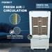 Foxsky Frosta 100 L Desert Air Cooler with Honeycomb Cooling Pads, 100% Copper Motor-6 Foxsky Frosta 100 L Desert Air Cooler with Honeycomb Cooling Pads, 100% Copper Motor-6