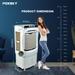 Foxsky Frosta 100 L Desert Air Cooler with Honeycomb Cooling Pads, 100% Copper Motor-7 Foxsky Frosta 100 L Desert Air Cooler with Honeycomb Cooling Pads, 100% Copper Motor-7