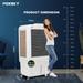 Foxsky Blenza 120 L Desert Air Cooler with Honeycomb Cooling Pads, 100% Copper Motor-7 Foxsky Blenza 120 L Desert Air Cooler with Honeycomb Cooling Pads, 100% Copper Motor-7