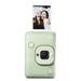 Fujifilm Instax Mini LiPlay Plus Instant Camera, Green-2 Fujifilm Instax Mini LiPlay Plus Instant Camera, Green-2