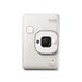 Fujifilm Instax Mini LiPlay Plus Instant Camera, White-3 Fujifilm Instax Mini LiPlay Plus Instant Camera, White-3