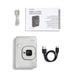 Fujifilm Instax Mini LiPlay Plus Instant Camera, White-5 Fujifilm Instax Mini LiPlay Plus Instant Camera, White-5