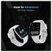 Gizmore GizFit 912 Blaze Smart Watch with Body Temperature Function, Grey-7