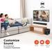 GIZMORE BAR6000 60 W RMS Wired Soundbar with 360 Degree Surround Sound & Extra Deep Bass Subwoofer, Wall Mounted, Multi Connectivity & Remote Control connect with Mobile TV/PC and Projector-5
