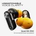 GOBOULT Mustang Sprint ANC Best TWS Earbuds with official Mustang Partnership 60 hours playtime, 32 dB ANC & 45 ms Low Latency Gaming, Turbo Yellow-7