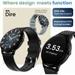 GoBoult Dire Round Dial Smart Smartwatch with 35.3 mm (1.39 inch) HD Screen,Functional Crown, Bluetooth Calling, Advanced Boult Health Tracker, 123+ Sports Modes, and 290+ Customizable Watch Faces (Denim Blue)-5
