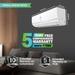 Godrej 1.5 Ton 3 Star 5-in-1 Convertible Inverter Split AC, 18TTC3-W (i-Sense Feature, Hidden display in IDU, Acoustic Jacket on Compressor, Hydrophilic Blue Fins)-2 Godrej 1.5 Ton 3 Star 5-in-1 Convertible Inverter Split AC, 18TTC3-W (i-Sense Feature, Hidden display in IDU, Acoustic Jacket on Compressor, Hydrophilic Blue Fins)-2