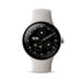 Google Pixel Watch 4 41 mm Smart Watch with Polished Silver Porcelain Active Band-1