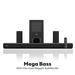 GOVO GoSurround 955 200 W Soundbar, 5.1 Channel Home Theatre, 13.33 cm (5.25 inch) Subwoofer, HDMI, Opt, AUX, USB & Bluetooth, 3 Equalizer Modes, Stylish Remote & LED Display (Black)-4 GOVO GoSurround 955 200 W Soundbar, 5.1 Channel Home Theatre, 13.33 cm (5.25 inch) Subwoofer, HDMI, Opt, AUX, USB & Bluetooth, 3 Equalizer Modes, Stylish Remote & LED Display (Black)-4