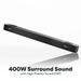 GOVO GoSurround 940, 4.1 (2.1.2) Channel Home Theatre, 400 W Sound bar with True Dolby Atmos, 16.51 cm (6.5 inch) subwoofer, OPT, AUX, USB & Bluetooth, 3 Equalizer Modes & LED Display (Platinum Black)-2
