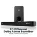GOVO GoSurround 940, 4.1 (2.1.2) Channel Home Theatre, 400 W Sound bar with True Dolby Atmos, 16.51 cm (6.5 inch) subwoofer, OPT, AUX, USB & Bluetooth, 3 Equalizer Modes & LED Display (Platinum Black)-4