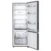 Haier 325 litres 3 Star Double Door Refrigerator, Brush line Silver HRB-3753BBS-P-5