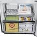 Haier 325 litres 3 Star Double Door Refrigerator, Brush line Silver HRB-3753BBS-P-8 Haier 325 litres 3 Star Double Door Refrigerator, Brush line Silver HRB-3753BBS-P-8