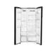 Haier 602 L Wi-Fi Enabled Side By Side Refrigerator, Black Glass, HRS-682KGU1-4 Haier 602 L Wi-Fi Enabled Side By Side Refrigerator, Black Glass, HRS-682KGU1-4