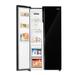 Haier 602 L Wi-Fi Enabled Side By Side Refrigerator, Black Glass, HRS-682KGU1-7 Haier 602 L Wi-Fi Enabled Side By Side Refrigerator, Black Glass, HRS-682KGU1-7