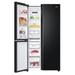 Haier 598 L 3 Star Side by Side Refrigerator with WIFI Enabled Smart Sense AI, Black Glass, HRT-683KGU1-5