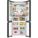 Haier 520 L 3 Star Frost Free Side by Side Convertible Refrigerator, HRB-600MGU1, Mirror Glass-3