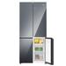Haier 520 L 3 Star Frost Free Side by Side Convertible Refrigerator, HRB-600MGU1, Mirror Glass-10