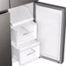 Haier 520 L, 4 Door Side by Side Refrigerator with 85% Convertible Fridge Space & Expert Inverter Technology (HRB-600IS, Inox Steel)-5 Haier 520 L, 4 Door Side by Side Refrigerator with 85% Convertible Fridge Space & Expert Inverter Technology (HRB-600IS, Inox Steel)-5