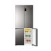 Haier 520 L, 4 Door Side by Side Refrigerator with 85% Convertible Fridge Space & Expert Inverter Technology (HRB-600IS, Inox Steel)-9