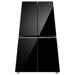 Haier 630 L Side by Side Refrigerator (HRB-700KGU1, Black Glass)-3