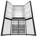 Haier 630 L Side by Side Refrigerator (HRB-700KGU1, Black Glass)-5