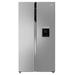 Haier 596 L 3 Star Side By Side Refrigerator with Deo Fresh Technology, Regal Steel, HRS-682WRSU1-1