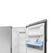 Haier 596 L 3 Star Side By Side Refrigerator with Deo Fresh Technology, Regal Steel, HRS-682WRSU1-12