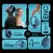 Hammer ENC Vibe Bluetooth Headphone, Blue-2 Hammer ENC Vibe Bluetooth Headphone, Blue-2
