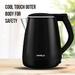 Havells Aqua Plus, 1.2 Litres, Stainless Steel Kettle, 360 Degree Cordless Kettle, Boil Dry Protection, Auto Shut off, Assorted colour's (Black/Blue)-8
