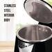 Havells Aqua Plus, 1.2 Litres, Stainless Steel Kettle, 360 Degree Cordless Kettle, Boil Dry Protection, Auto Shut off, Assorted colour's (Black/Blue)-9