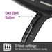 Havells 1600 Watts Hair Dryer, 3 Heat Settings, Heat Balance Technology, Cool Shot Button, HD3181, Black-4