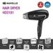 Havells 1600 Watts Hair Dryer, 3 Heat Settings, Heat Balance Technology, Cool Shot Button, HD3181, Black-5