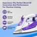 Havells Husky 2200 W Steam Iron, Non-Stick, 320 ml Tank, Purple-5
