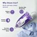 Havells Husky 2200 W Steam Iron, Non-Stick, 320 ml Tank, Purple-6