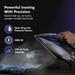 Havells Athena 3000 Watts Steam Iron, Black-4