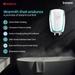 Havells Instanio Prime 3 Litres Instant Water Heater (Geyser), 3000 W Power, Heavy Duty Heating Element, High Working Pressure 0.8 MPa, Fire Retardant Power Cord (White Blue)-3 Havells Instanio Prime 3 Litres Instant Water Heater (Geyser), 3000 W Power, Heavy Duty Heating Element, High Working Pressure 0.8 MPa, Fire Retardant Power Cord (White Blue)-3