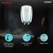 Havells Instanio Prime 3 Litres Instant Water Heater (Geyser), 3000 W Power, Heavy Duty Heating Element, High Working Pressure 0.8 MPa, Fire Retardant Power Cord (White Blue)-7 Havells Instanio Prime 3 Litres Instant Water Heater (Geyser), 3000 W Power, Heavy Duty Heating Element, High Working Pressure 0.8 MPa, Fire Retardant Power Cord (White Blue)-7