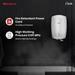 Havells Carlo 5 Litre Instant Water Heater, Color Changing LED Indicator, Rust and shock proof, ISI Certified, Fire retardant power cord; Warranty: 5 Yr on inner tank & 2 Yr comprehensive, (White)-6