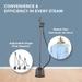 Havells Fyber 1600 W Standing Garment Steamer, 1.3 L Tank, 35 g/min Steam, Purple-7 Havells Fyber 1600 W Standing Garment Steamer, 1.3 L Tank, 35 g/min Steam, Purple-7