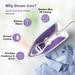 Havells Stella 2000 W Steam Iron, Non-Stick Soleplate, Purple-7 Havells Stella 2000 W Steam Iron, Non-Stick Soleplate, Purple-7