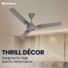 Havells Thrill Decor 120 cm (1200 mm) Ceiling Fan, Stone Grey-2