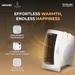 Hindware Peppi 2000 W Fan Room Heater, White-2