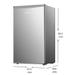 Hisense 93L 1 Star Direct Cool Mini Bar Refrigerator (RR120D4ASB1 Silver)-2 Hisense 93L 1 Star Direct Cool Mini Bar Refrigerator (RR120D4ASB1 Silver)-2