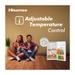 Hisense 93L 1 Star Direct Cool Mini Bar Refrigerator (RR120D4ASB1 Silver)-7 Hisense 93L 1 Star Direct Cool Mini Bar Refrigerator (RR120D4ASB1 Silver)-7