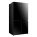 HISENSE 670 litres Four Door Refrigerator with Durable Inverter Technology, Black, RQ670N4SBU-3 HISENSE 670 litres Four Door Refrigerator with Durable Inverter Technology, Black, RQ670N4SBU-3