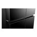 HISENSE 670 litres Four Door Refrigerator with Durable Inverter Technology, Black, RQ670N4SBU-7 HISENSE 670 litres Four Door Refrigerator with Durable Inverter Technology, Black, RQ670N4SBU-7