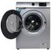 Hisense 6.0 Kg Fully-Automatic Front Loading Washing Machine (WFVB6010MS, Silver, Steam Wash, Built in Heater), Silver-2 Hisense 6.0 Kg Fully-Automatic Front Loading Washing Machine (WFVB6010MS, Silver, Steam Wash, Built in Heater), Silver-2