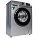 Hisense 6.0 Kg Fully-Automatic Front Loading Washing Machine (WFVB6010MS, Silver, Steam Wash, Built in Heater), Silver-4 Hisense 6.0 Kg Fully-Automatic Front Loading Washing Machine (WFVB6010MS, Silver, Steam Wash, Built in Heater), Silver-4